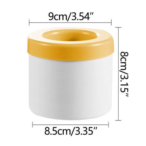 Moule à glaçons cylindrique en silicone Kayannuo, 12 cavités 1