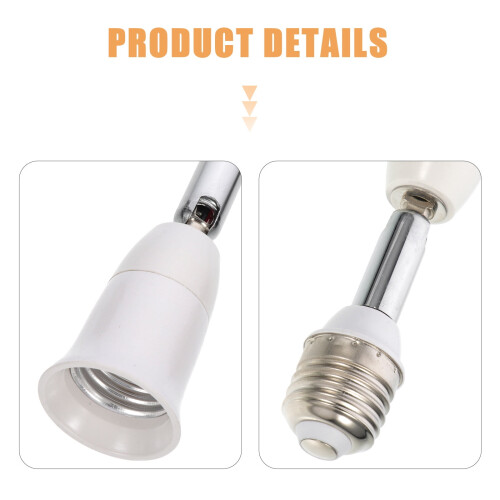 E26/E27 socket extender adjustable 180 bendable 2