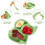8-Piece Silicone Baby Feeding Set with Suction Bowls 5