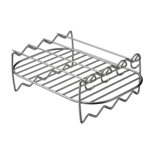 Accessoires pour friteuses à Air en acier inoxydable, support de