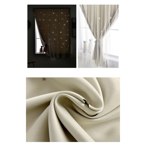 Insulated Curtains for Bedroom 40x60 Inch 2PCS Polyester 1