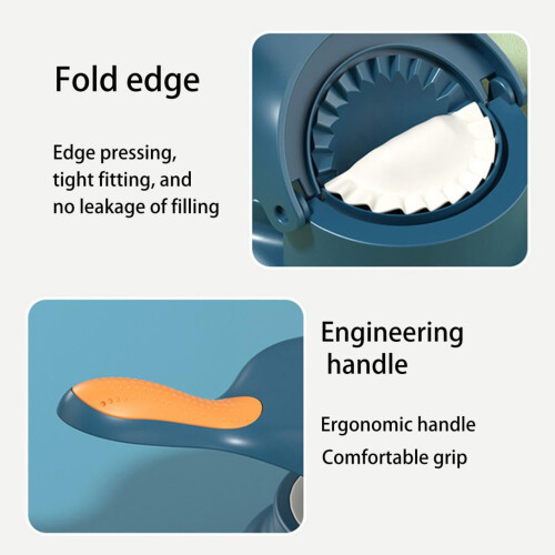 HKUKY manual dumpling press tool 2-in-1 1