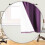 Faux Silk Blackout Curtains with Silver Grommets 2 pcs 2