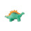 Dinosaur taupe twin bedding set with comforter, sheet, 5
