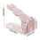 Qnjujn shoe rack plastic multi-layer 4-tier pink 3