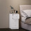 (Matt, Modern/Contemporary) Wooden bedside table drawer Boxal Maxi 5