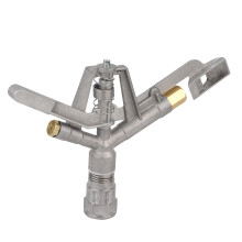 Irrigatore rotante automatico per prato Lega di zinco resistente Rotazione regolabile Soluzione di irrigazione efficiente Resistenza alla corrosione