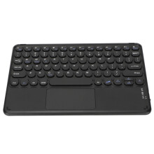 Kabellose Bluetooth-Touchpad-Tastatur, ergonomische magnetische Unterstützung, leises Tippen und reaktionsschnelles Trackpad für Windows, OS X,