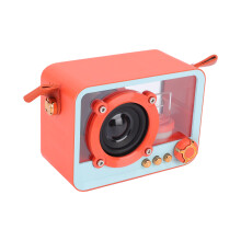 Orange Dual-Mikro Karaoke-System 650mAh/600mAh 2 Mikrofone