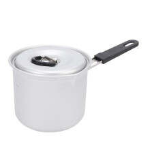 770 ml faltbarer Campingtopf 12 x 10,8 x 10 cm Deckel & Griff
