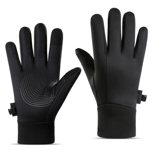 Herren Winter Touchscreen-Handschuhe Schwarz XL 75-84g