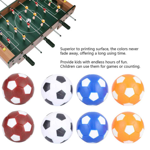 Μπάλες συνεχούς διασκέδασης Foosball, μπάλες ποδοσφαίρου πολλαπλών χρωμάτων για μια 1