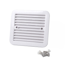 Luftbelüftungsventilator für Wohnmobile und Wohnwagen, leistungsstarker elektrischer Luftzirkulationsventilator mit Lamellendesign, geräuscharmer