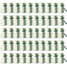 Cutii de bomboane pentru nuntă, petrecere de ziua de naștere, cutii cadou cu panglică, design floral, material robust din hârtie, ușor de