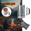 Charcoal Chimney Starter 16 x 27 cm Stainless Steel 3
