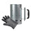 Charcoal Chimney Starter 16 x 27 cm Stainless Steel 5
