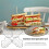Stainless Steel Taco Holder with 4 Compartments 4