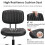 Office Desk Chair Black Low Back Height Adjustment 360 6