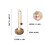Solid Wood Paper Towel Holder Kitchen Counter Organizer 5