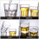 6-Pack Unbreakable Plastic Whiskey Glasses 3