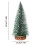 Mini flocked LED Christmas tree with lights 12 inches 3