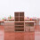Mini bibliothèque en bois pour exposer et ranger 3