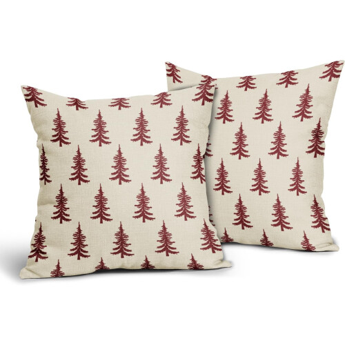 Julgranskuggor 45x45 cm, set med 2 1