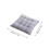 Square Bar Stool Cushions Cotton Gray 16x16in 2 pcs 3