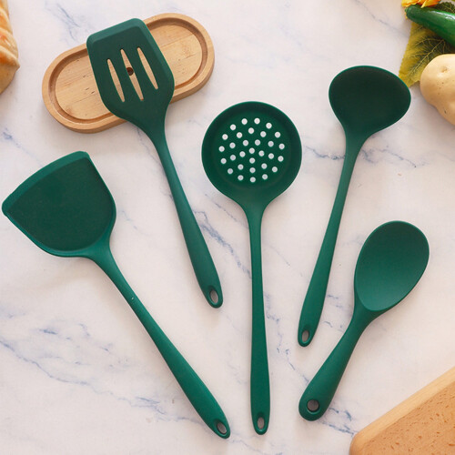 Kitchen Spoon Set Stainless Steel 5-Piece 1