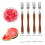 Coupe-pastèque Grusce en acier inoxydable, lot de 4 2