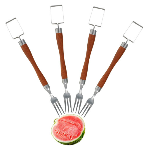 Coupe-pastèque Grusce en acier inoxydable, lot de 4 2