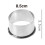 Stainless Steel Pancake Mould Silver M 2