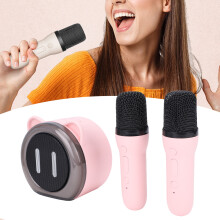Mini Bluetooth Karaoke 1200mAh Lautsprecher, 300mAh Mikrofon