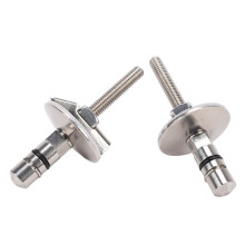 Edelstahl-Toilettensitz-Scharnier-Set M6 71,5 mm
