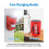 Solar Motion Sensor Alarm with110dB Siren and6-LED Strobe 3