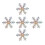 Christmas snowflake confetti gold silver 300 pcs 3