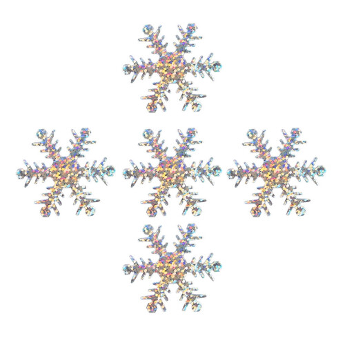 Christmas snowflake confetti gold silver 300 pcs 2