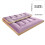Fiber Mattress for Students Soft Thickened Padded 3
