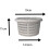 Pool Filter Basket for Swimming Pools, Plastic, 19 x 11 cm 2