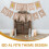 Linen Eid Mubarak Hanging Banner Set 4