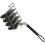 Taco fryer basket with grip handle holds 4 shells 3