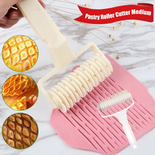 XIUH Lattice Roller Cutter for Pie, Pizza & Cookies 1