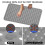 PVC Anti-Slip Bath Mat 70 x 36 cm 2
