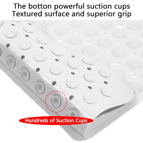 PVC Anti-Slip Bath Mat 70 x 36 cm 2