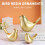 Gold Small Bird Statue Modern Home Decor Medium 4