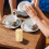 Brass Tea Storage Container 4 pcs 6