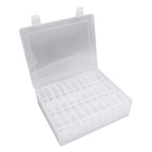 Kleine Perlen-Organisatoren 395,00 g Klar 21,9  17,6  6,2 cm