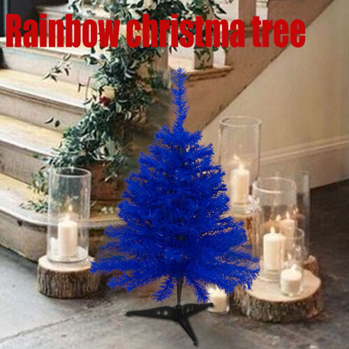Silver Christmas Tree 30cm Artificial Mini Pine Tree 2