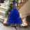 Silver Christmas Tree 30cm Artificial Mini Pine Tree 5