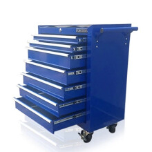 374 US PRO BLUE TOOLS AFFORDABLE STEEL CHEST TOOL BOX ROLLER CABINET 7 DRAWERS